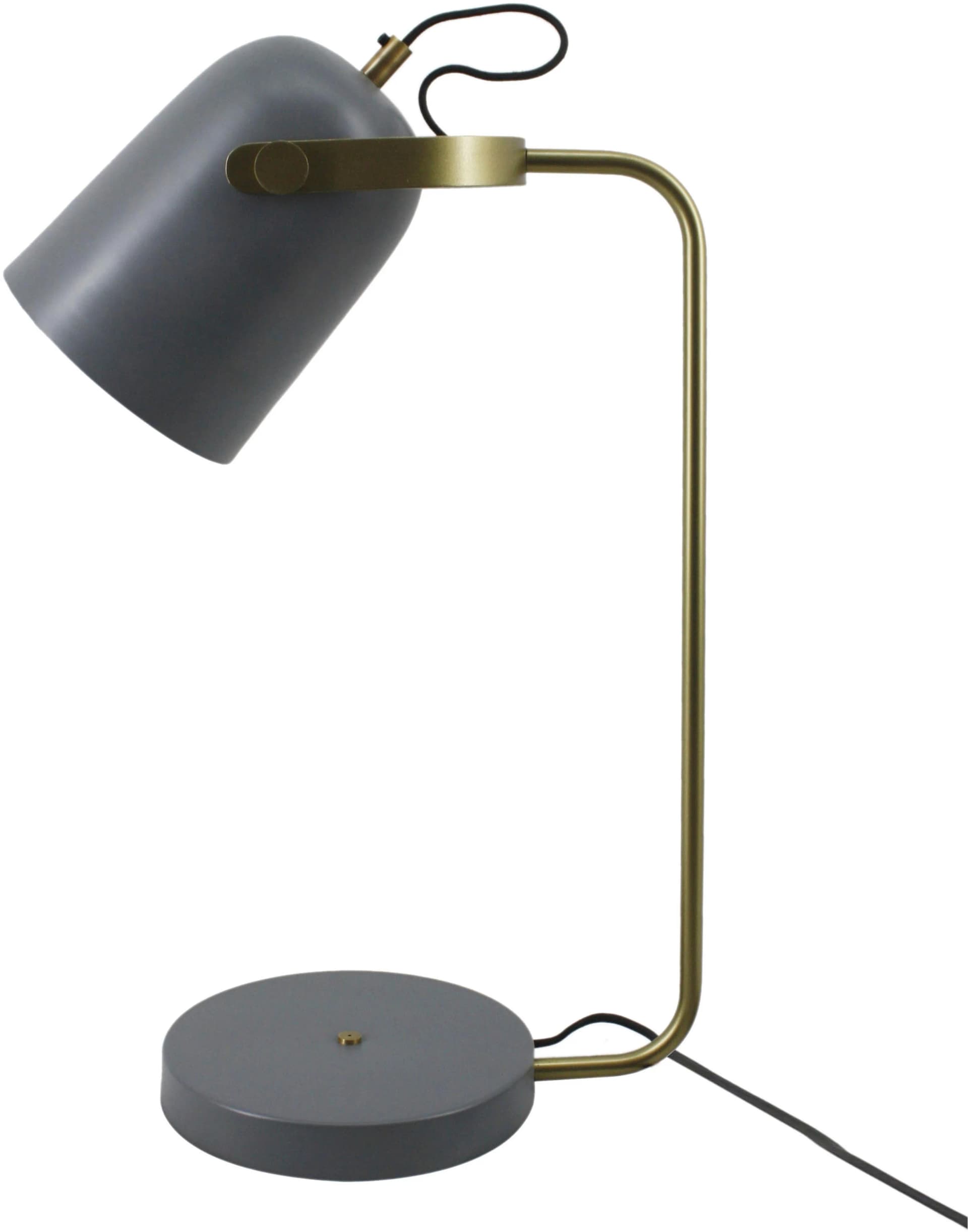KAYOOM Tischleuchte Caroline Grau Industrial Style E27