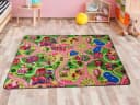 Primaflor Kinderteppich SWEET CITY Bunt Straßenmotiv Bild 1