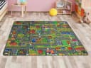 Primaflor Spielteppich STREETS Bunt Straßen-Motiv Kinderteppich Bild 1