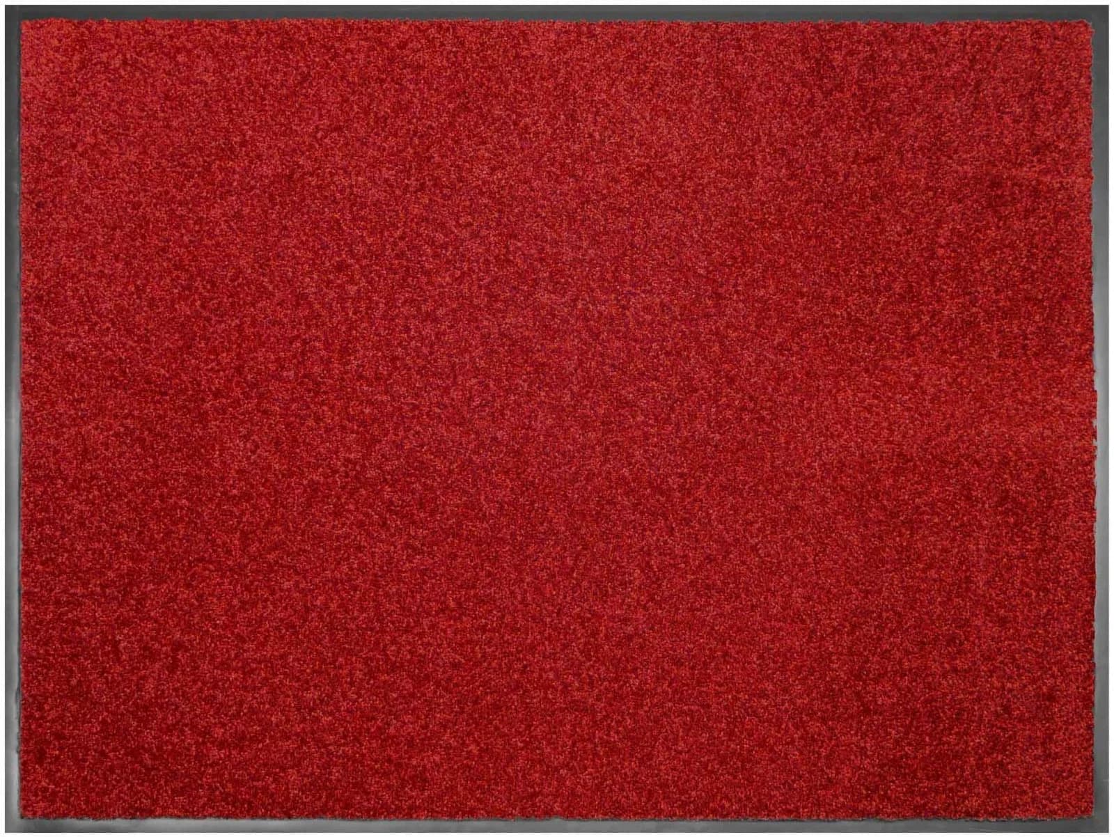 Fußmatte CLEAN Rot Polyamid Rutschhemmend Outdoor