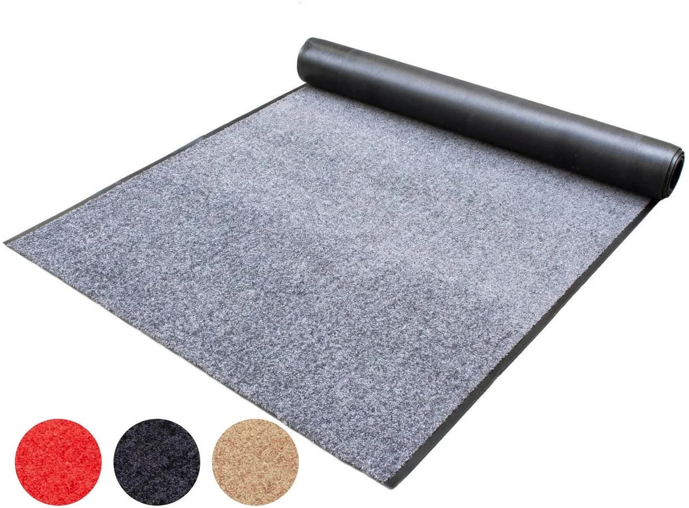 Läufer CLEAN Schmutzfangläufer Grau Anthrazit Polyamid Rutschhemmend - Bild 2