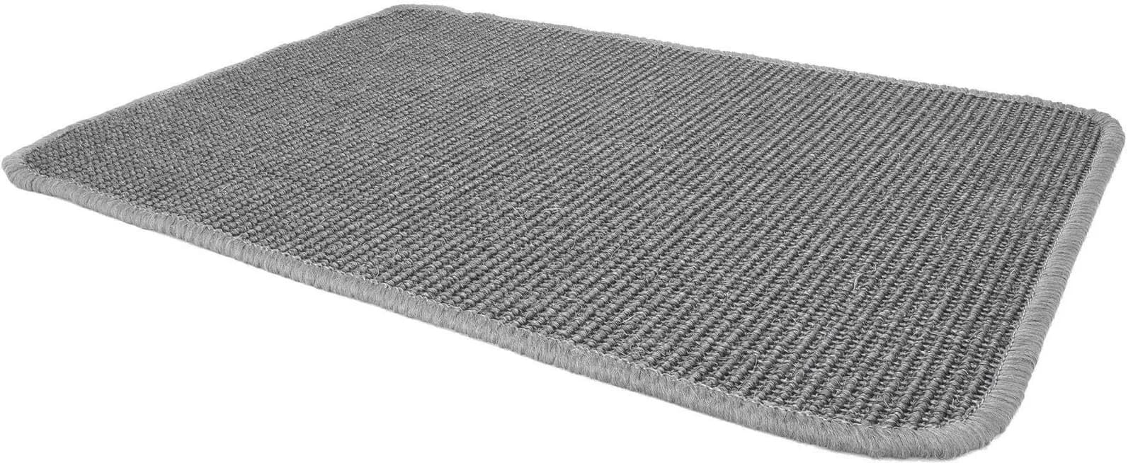 Primaflor-Ideen in Textil Sisalteppich Grau Uni 50x50cm