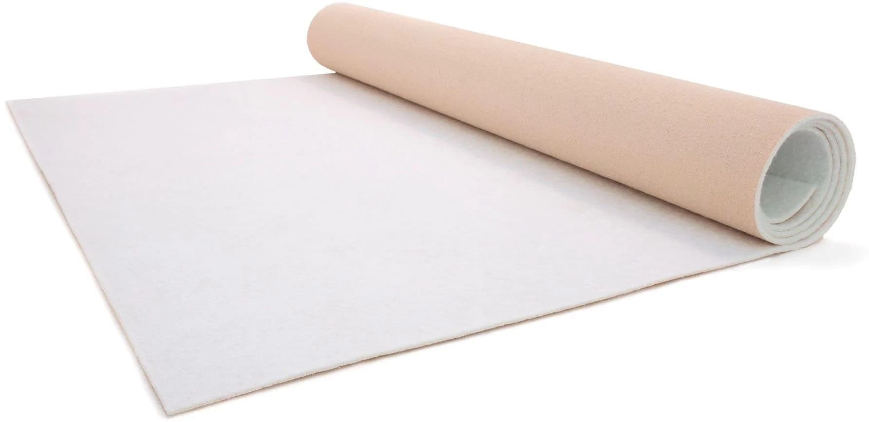 Primaflor Läufer PODIUM Weiß Robuster Nadelfilz