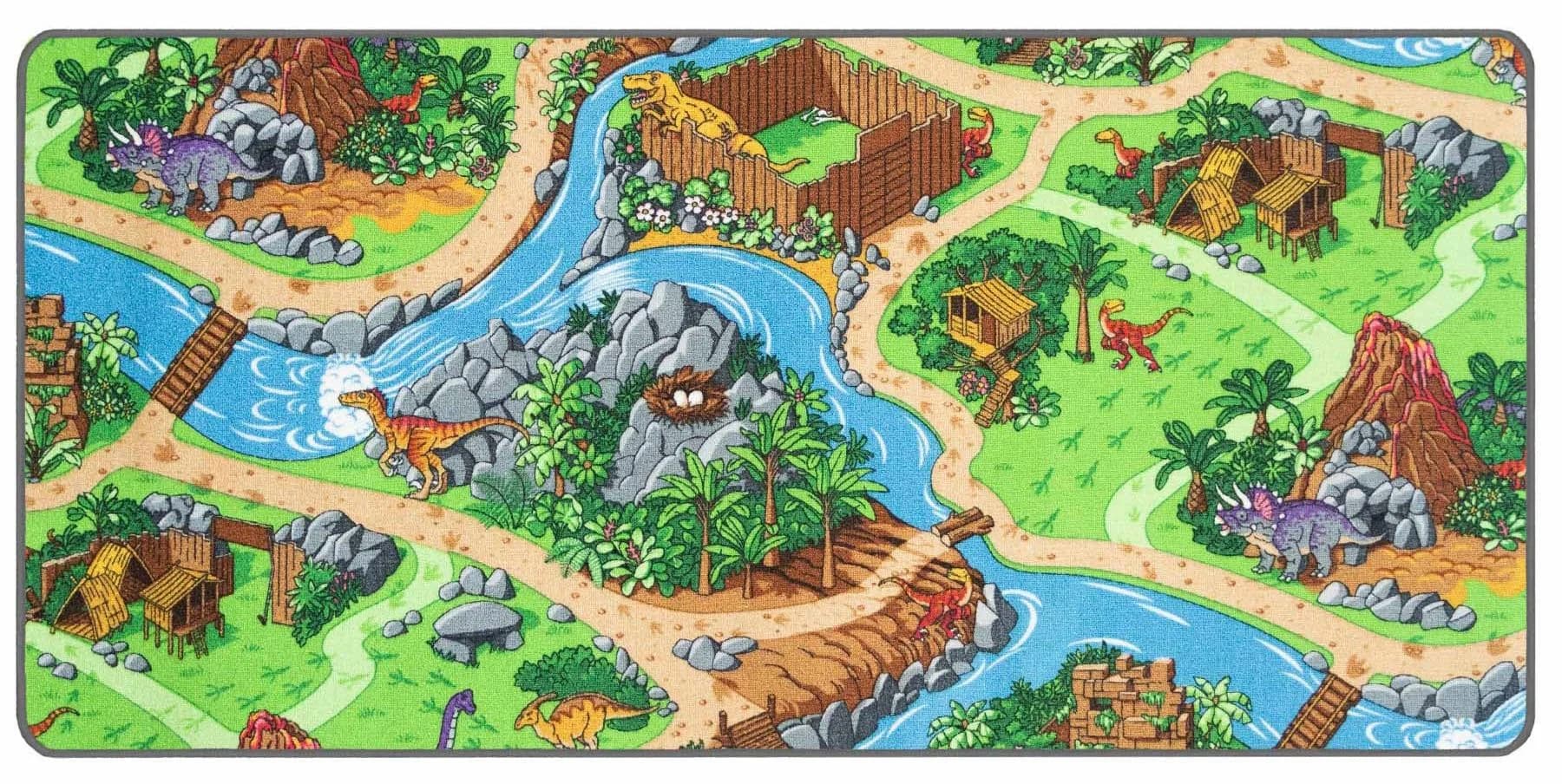 Primaflor Kinderteppich Dino Dinosaurier Motiv