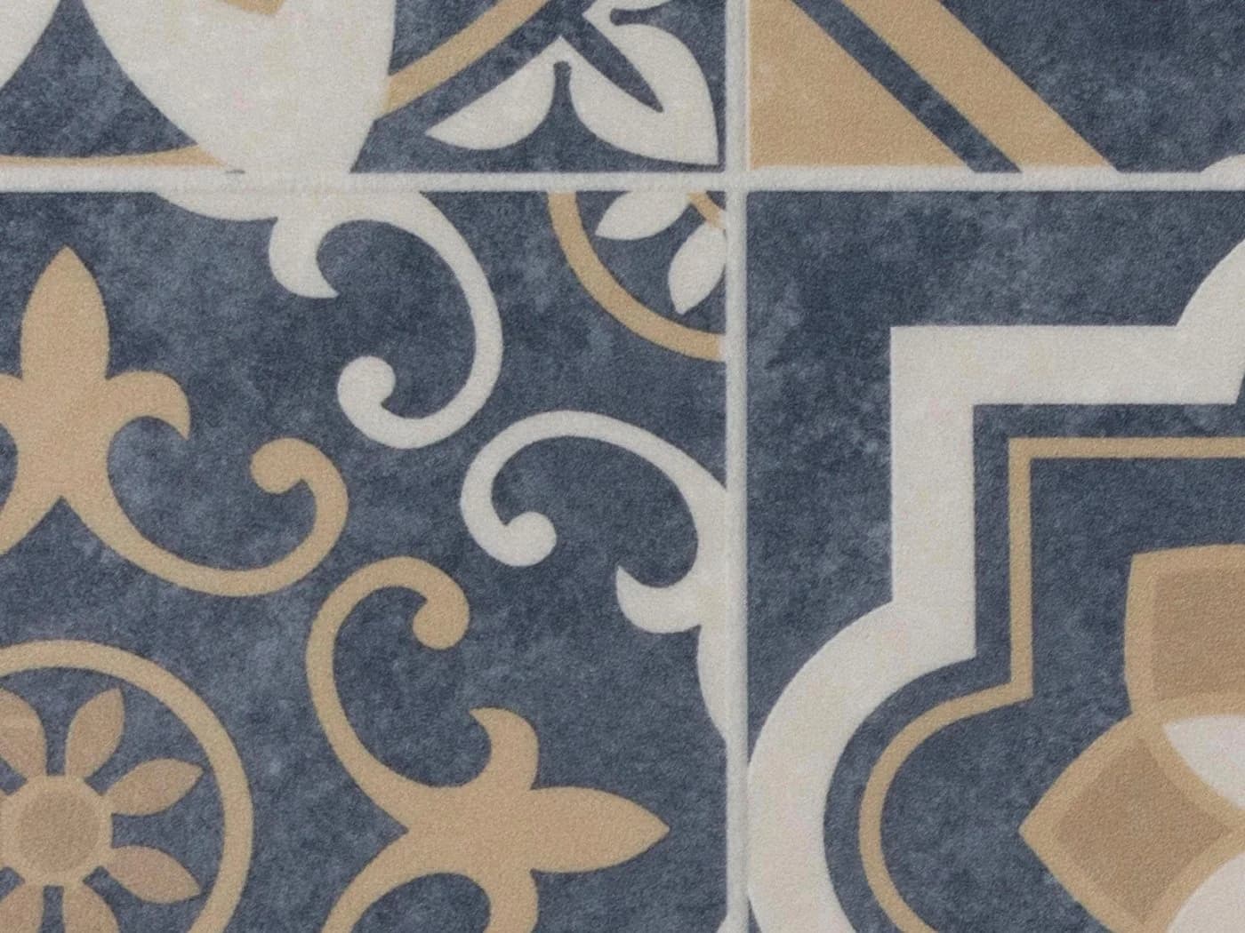 Primaflor PVC-Küchenläufer Versailles Blau Fliesenoptik - Bild 3