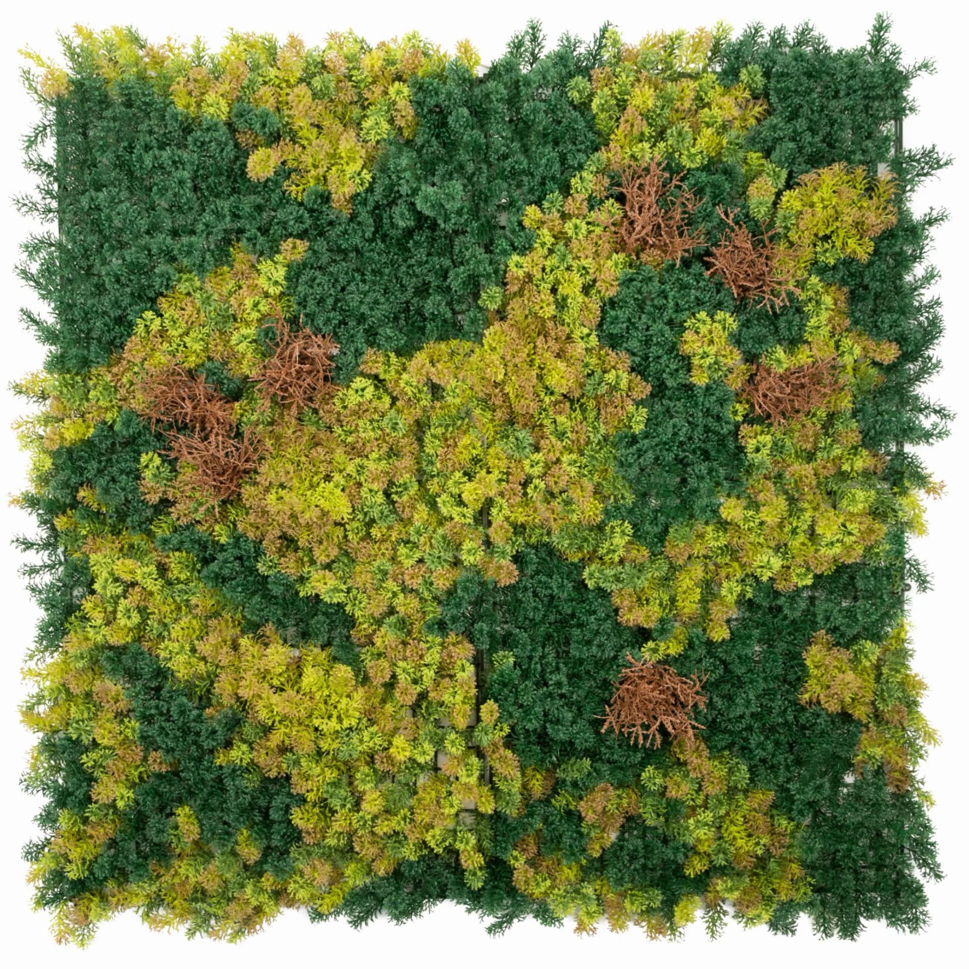 Kunstpflanze Pflanzenwand 100x100 Grün PRIMAFLOR