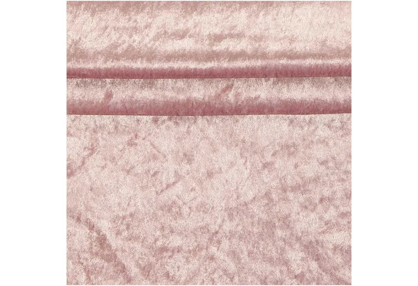 maDDma Stoff Pannesamt Samt-Stoff ab 0,5m Velvet Dekostoff Kostümstoff glänzend Rosa - Bild 2