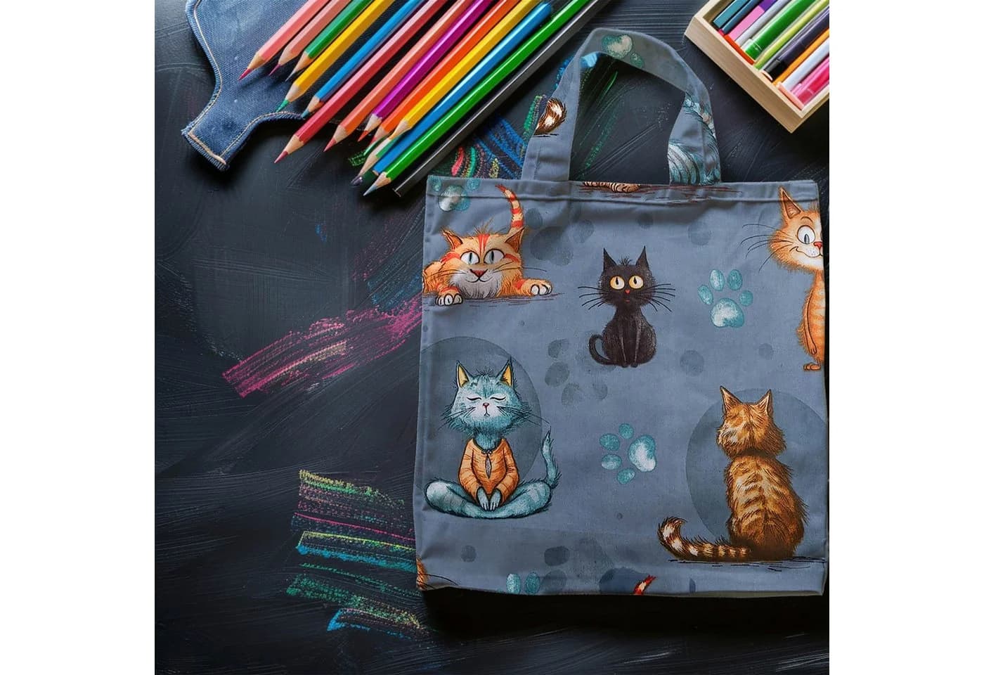 maDDma Baumwollstoff mit Kindermotiven Halbmeterware Motiv 6 - Bild 5
