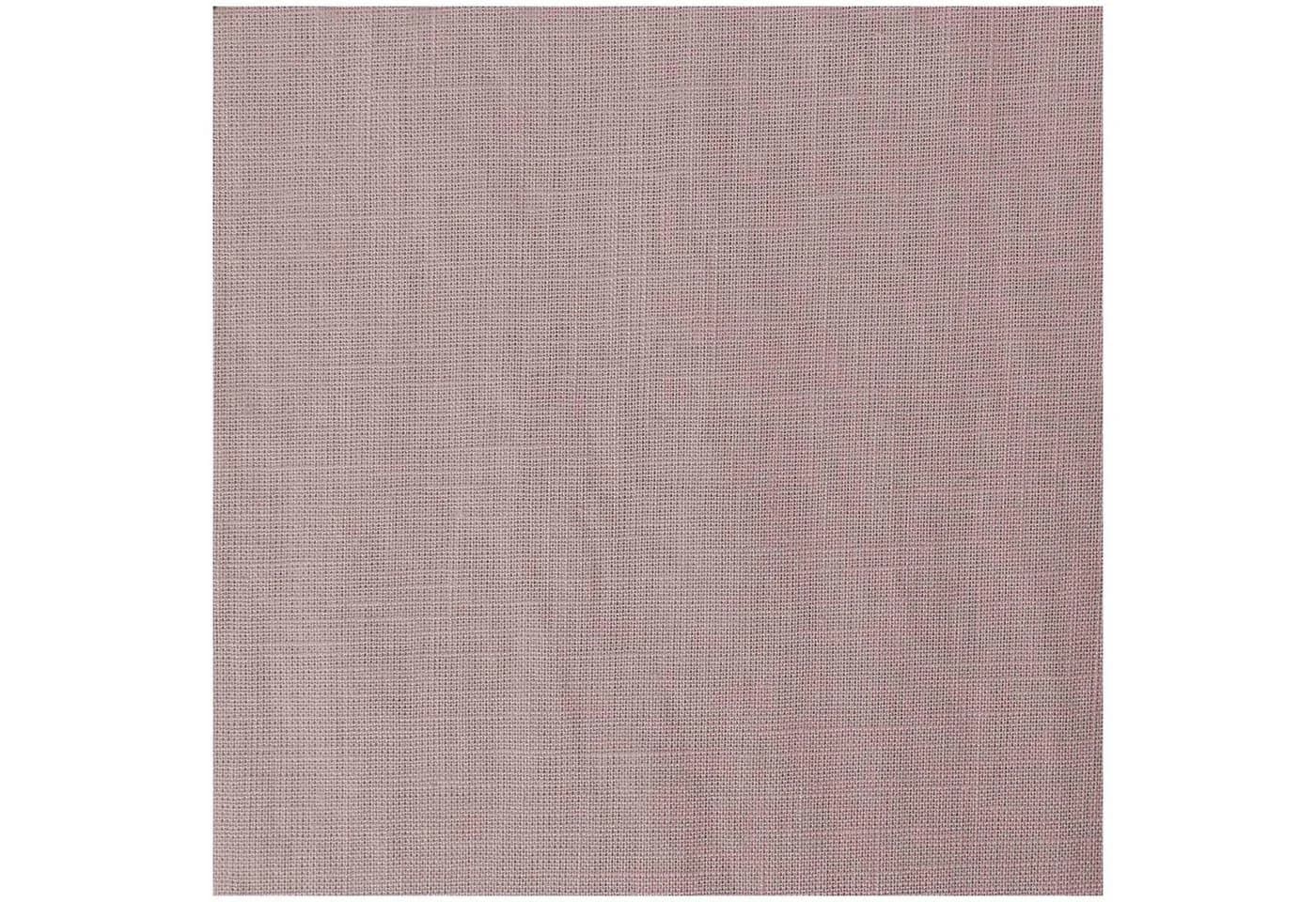 maDDma Leinenstoff gewaschen 100% Leinen uni rosa 135cm breit - Bild 3