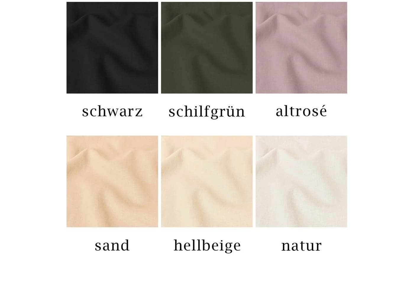 maDDma Leinenstoff gewaschen 100% Leinen uni rosa 135cm breit - Bild 4