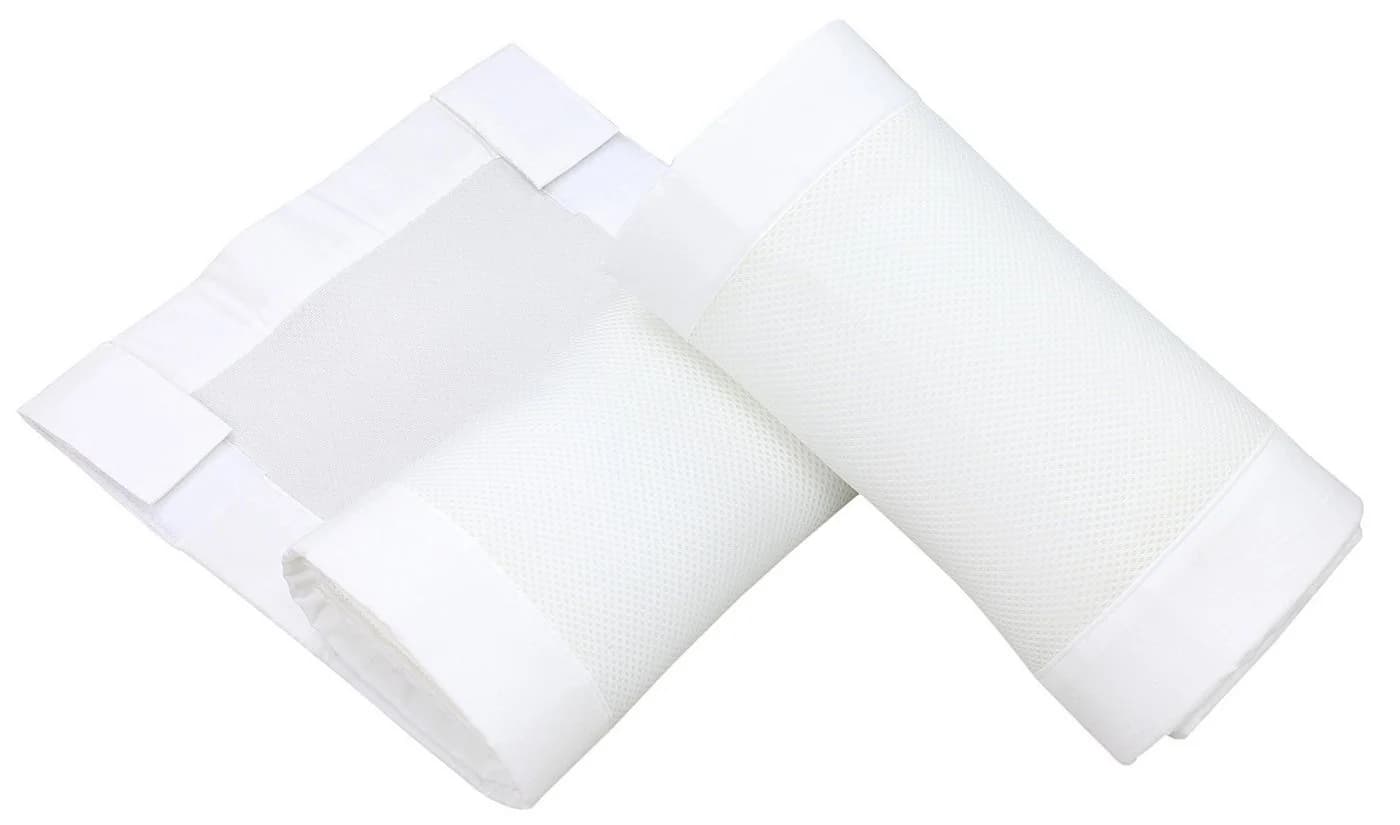 TupTam Bettnestchen 3D Mesh 2er-Pack Weiß - Bild 3