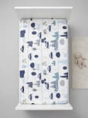 TupTam Spannbettlaken 2er Pack Baby Baumwolle Blau Bild 1