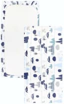 TupTam Spannbettlaken 2er Pack Baby Baumwolle Blau Bild 3