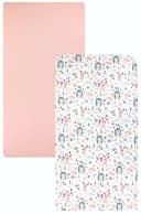 TupTam Spannbettlaken Baby 2er Pack Rosa Kindermotive Bild 4