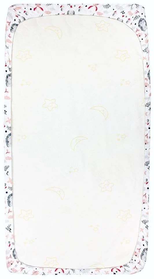 TupTam Spannbettlaken Baby 2er Pack Rosa Kindermotive - Bild 5