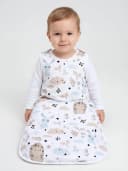 TupTam Babyschlafsack 2.5 TOG Beige/Grün Seitlicher Reißverschluss Ärmellos Bild 3