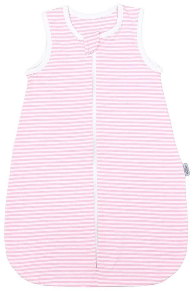 TupTam Babyschlafsack 0.5 TOG Unisex Rosa Streifenmuster Sommerschlafsack - Bild 2