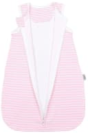 TupTam Babyschlafsack 0.5 TOG Unisex Rosa Streifenmuster Sommerschlafsack Bild 4
