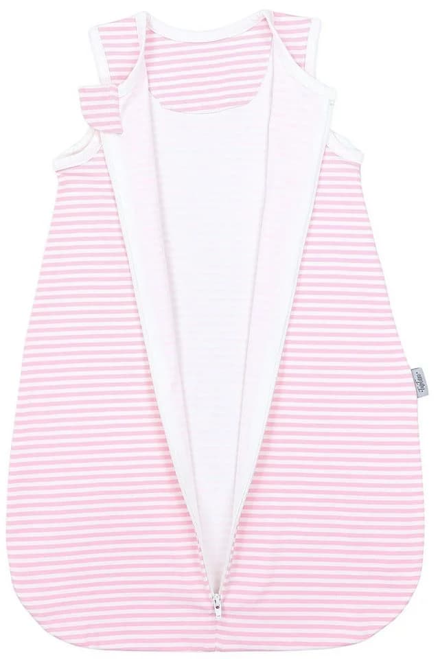 TupTam Babyschlafsack 0.5 TOG Unisex Rosa Streifenmuster Sommerschlafsack - Bild 4
