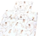 TupTam Kinder-Bettwäsche-Set 2-tlg. Beige/Braun mit Tiermotiven Bild 5