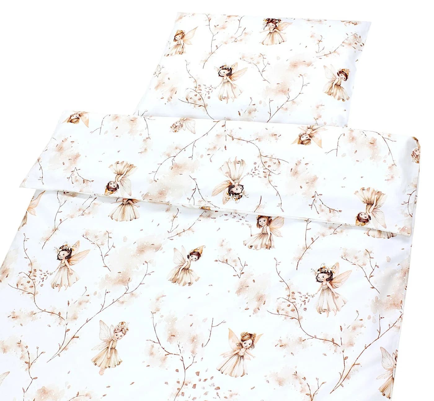 TupTam Kinder-Bettwäsche-Set 2-tlg. Beige/Braun mit Tiermotiven - Bild 5