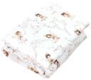 TupTam Kinderbettdecken-Set 2tlg. Ganzjahresdecke Baumwolle Beige/Braun Bild 2