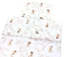 TupTam Kinderbettdecken-Set 2tlg. Ganzjahresdecke Baumwolle Beige/Braun Bild 5