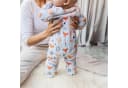TupTam Babyschlafsack mit Beinen und Ärmeln 2.5 TOG Grau Orange Bild 3