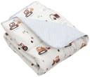 TupTam Spielmatte 120x120 cm Baumwolle Beige Bild 2