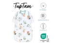 TupTam Babyschlafsack 2.5 TOG Ganzjahresschlafsack mit abnehmbaren Ärmeln Safari Bild 1