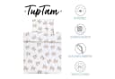 TupTam Kinderbettdecken-Set 2tlg. Ganzjahresdecke mit Kissen Beige Bild 1