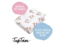 TupTam Kinderbettdecken-Set 2tlg. Ganzjahresdecke mit Kissen Beige Bild 4