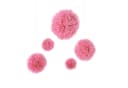 Frau WUNDERVoll Papierdekoration 5er Set Pompoms Rosa Bild 2