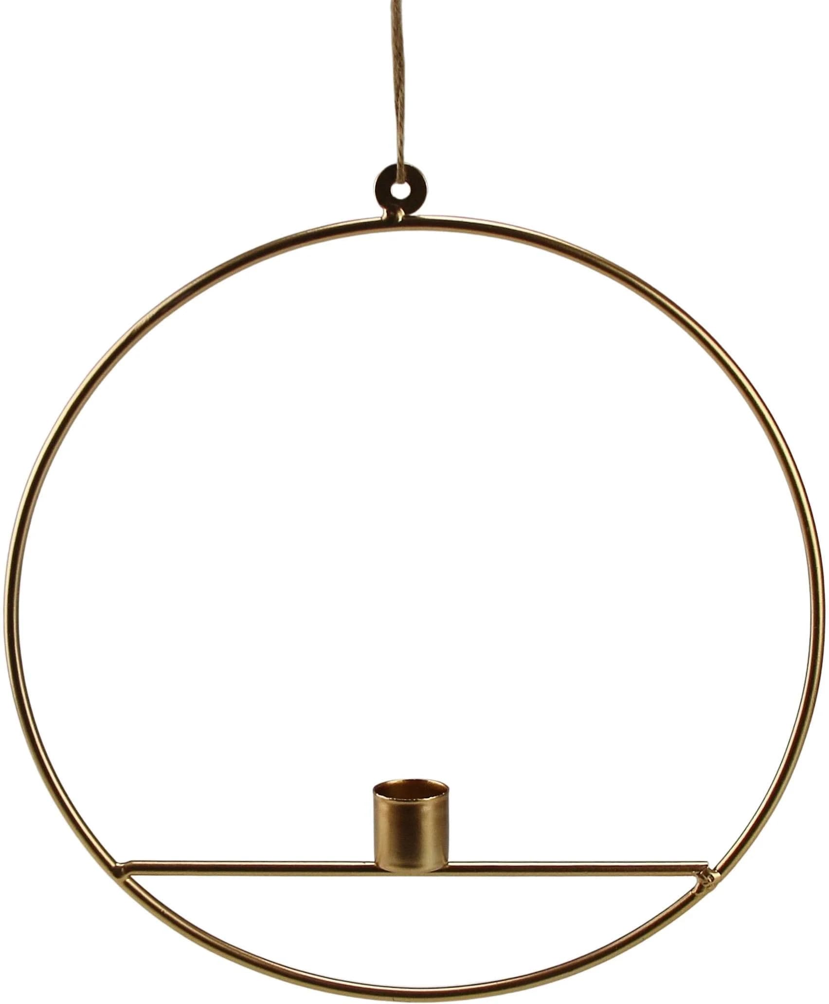 AM Design Kerzenhalter Weihnachtsdeko Gold Metall
