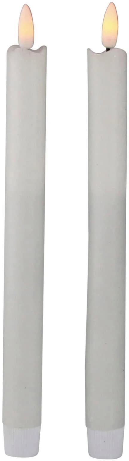 AM DESIGN LED-Stabkerze Weiß 24,5 cm
