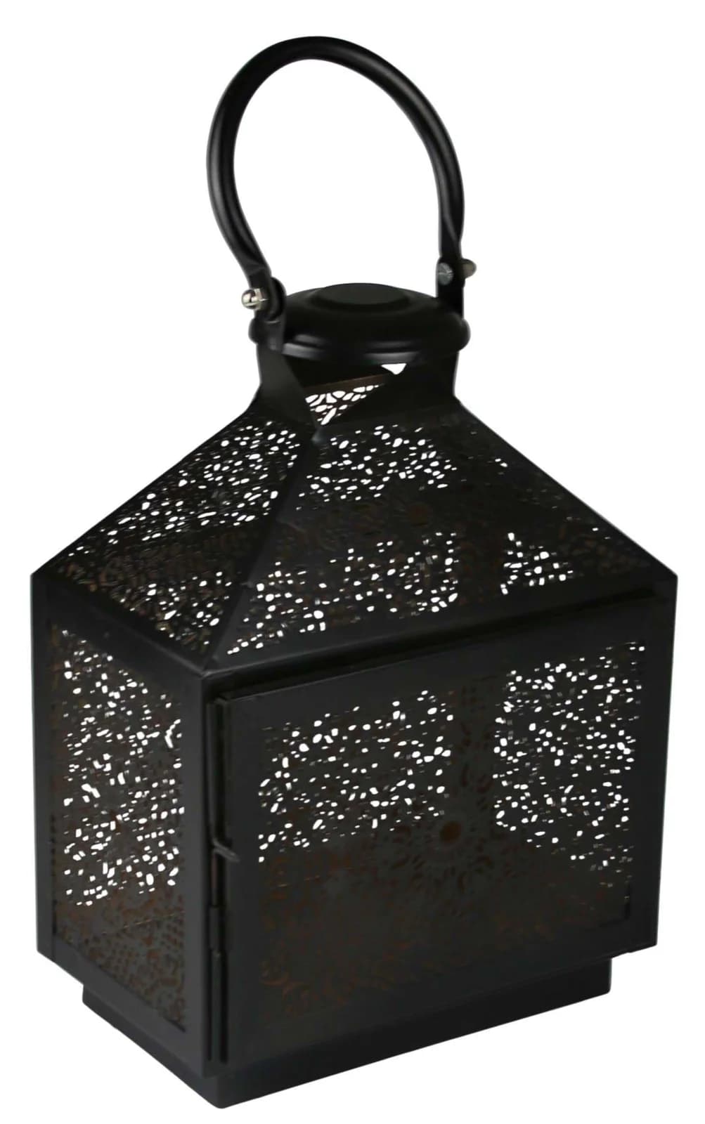 AM DESIGN Kerzenlaterne Schwarz Handgefertigt Weihnachtsdeko
