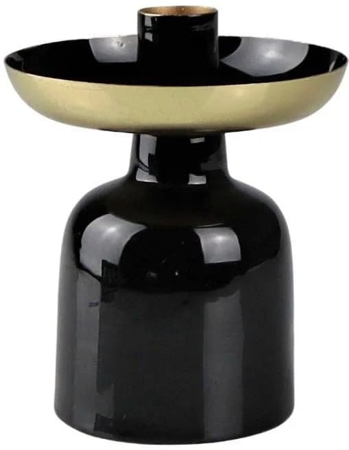 Kerzenständer AM Design Schwarz Metall Stabkerzenhalter