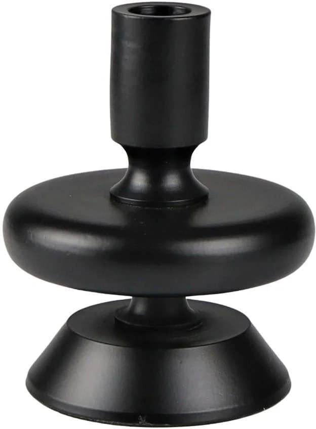 Kerzenständer AM DESIGN Aluminium Schwarz - Bild 2