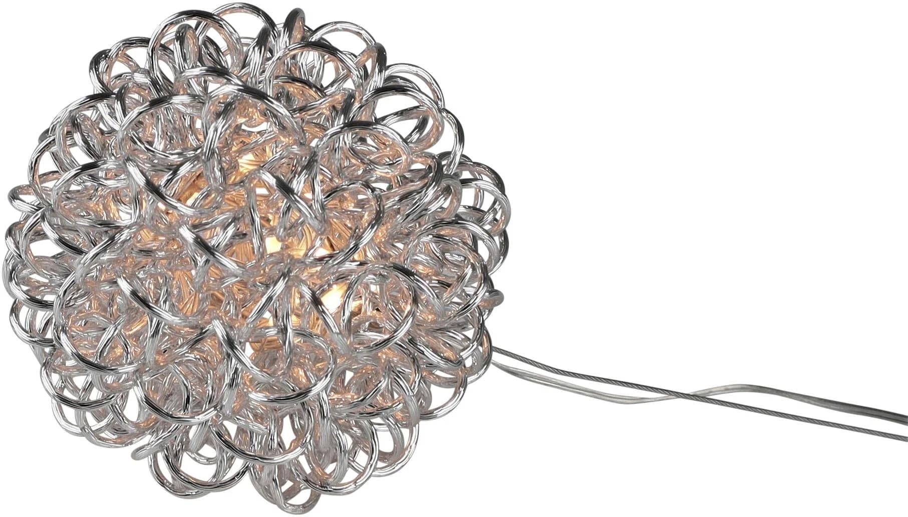 AM DESIGN LED Dekolicht Kugelleuchte Silber IP44 Indoor Outdoor - Bild 3