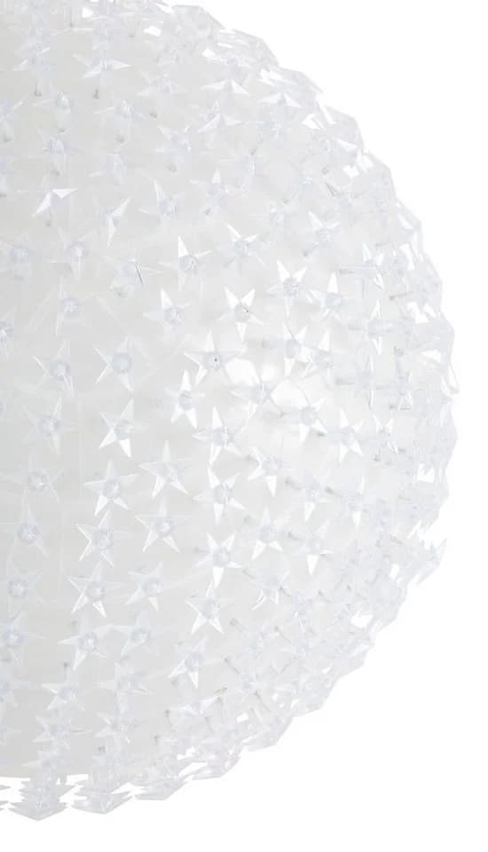 AM Design LED Dekolicht Warmweiß LED Kugel mit Sternen Weihnachtsdeko Außen - Bild 3