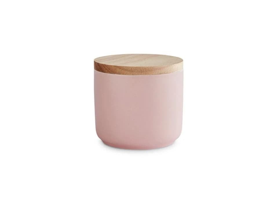 Springlane Vorratsdose Sweet Scandi Rosa Keramik mit Holzdeckel - Bild 2