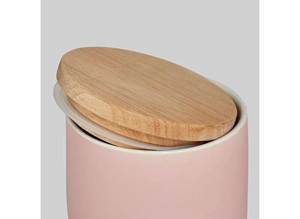 Springlane Vorratsdose Sweet Scandi Rosa Keramik mit Holzdeckel - Bild 4