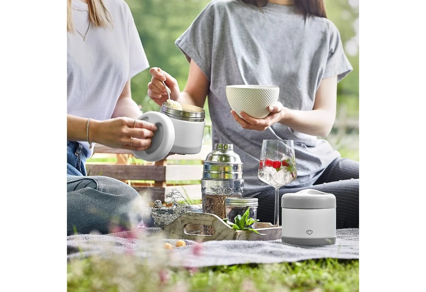 Springlane Thermobehälter für Speiseeis 2er Set Grün BPA-frei - Bild 3
