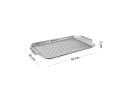 BURNHARD® Grillschale Edelstahl Silber Bild 1