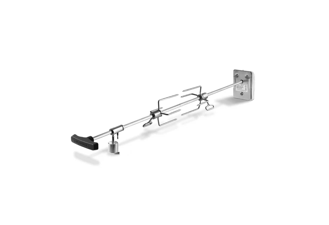 BURNHARD® Drehspieß für Gasgrill Edelstahl - Bild 2