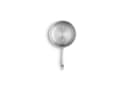 Springlane Bratpfanne Edelstahl 24 cm mit Glasdeckel Silber Bild 1