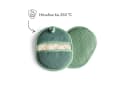 Springlane Topflappen-Set 2-tlg. Mint Silikon & Baumwolle Bild 3
