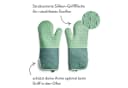 Springlane Topfhandschuhe 2-tlg. Mint Silikon Baumwolle Bild 4