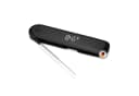 BURNHARD® Grillthermometer Einstich-Thermometer klappbar schwarz Bild 2