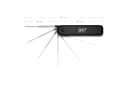 BURNHARD® Grillthermometer Einstich-Thermometer klappbar schwarz Bild 3